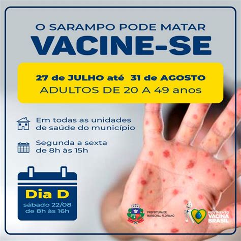 campanha vacinação sarampo 2022